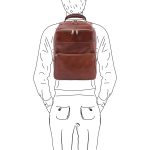 Rucsac pentru laptop din piele Melbourne - imagine 8