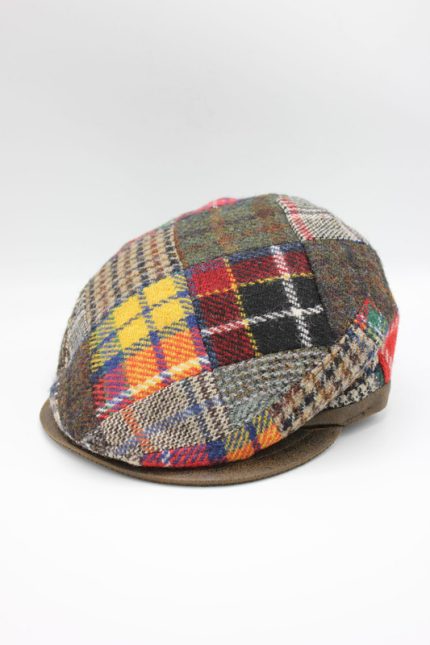Bască bărbați Harris Tweed lână virgină 100%- Hologramme 18041M
