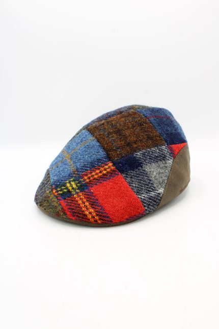 Bască bărbați Harris Tweed lână virgină 100%- Hologramme 18078
