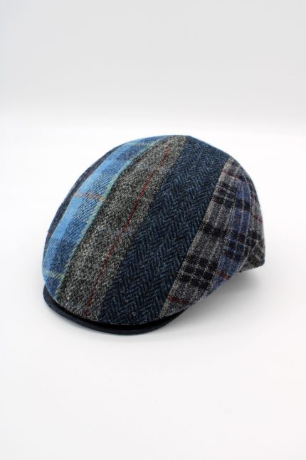 Bască bărbați Harris Tweed lână virgină 100%- Hologramme 18229G