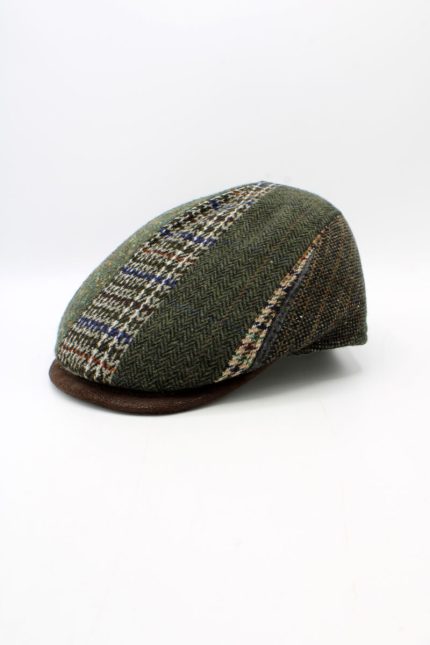 Bască bărbați Harris Tweed lână virgină 100%- Hologramme 18229MA New