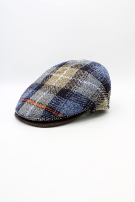Bască bărbați Harris Tweed lână virgină 100%- Hologramme 18500BG