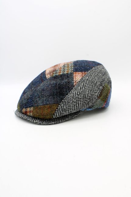 Bască bărbați Harris Tweed lână virgină 100%- Hologramme 18501G