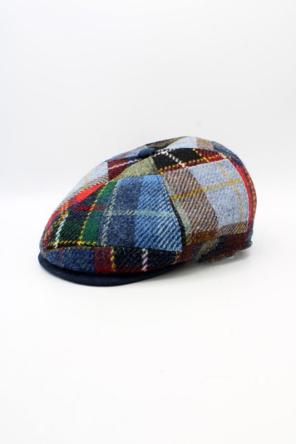 Bască bărbați Harris Tweed lână virgină 100%- Hologramme 18502MI
