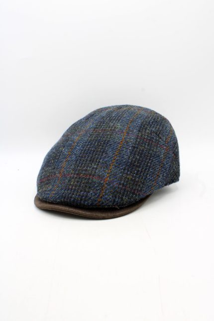 Bască bărbați Harris Tweed lână virgină 100%- Hologramme 18527BL