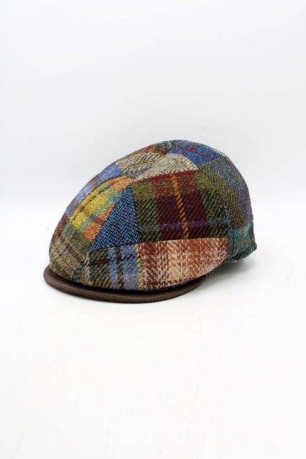 Bască bărbați Harris Tweed lână virgină 100%- Hologramme 18528MA