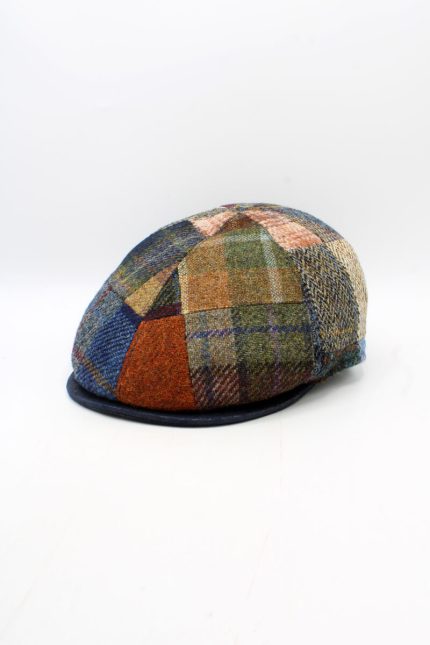 Bască bărbați Harris Tweed lână virgină 100%- Hologramme 18528MI