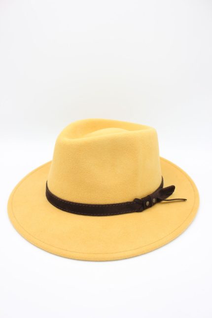 Palarie Fedora 100% lana Art 181054-Mostar, made in Italy