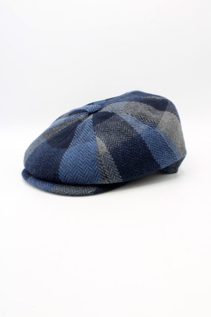 Șapcă englezească Newsboy din lână 100%