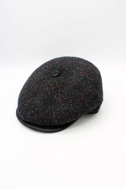 Șapcă englezească Newsboy din lână 100%