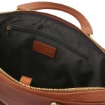 Servieta pentru laptop din piele Ferrara - imagine 6